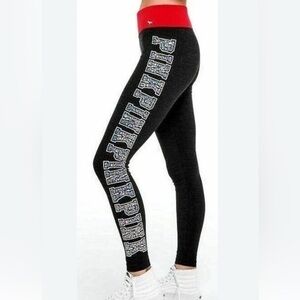 Victoria's Secret  Gray Leggings with Graphic Print